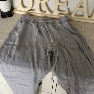 Grey cargo pants